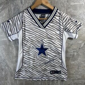 Nike On Field Dallas Cowboys zebra print jersey Jason Witten #82 Woman's Size M